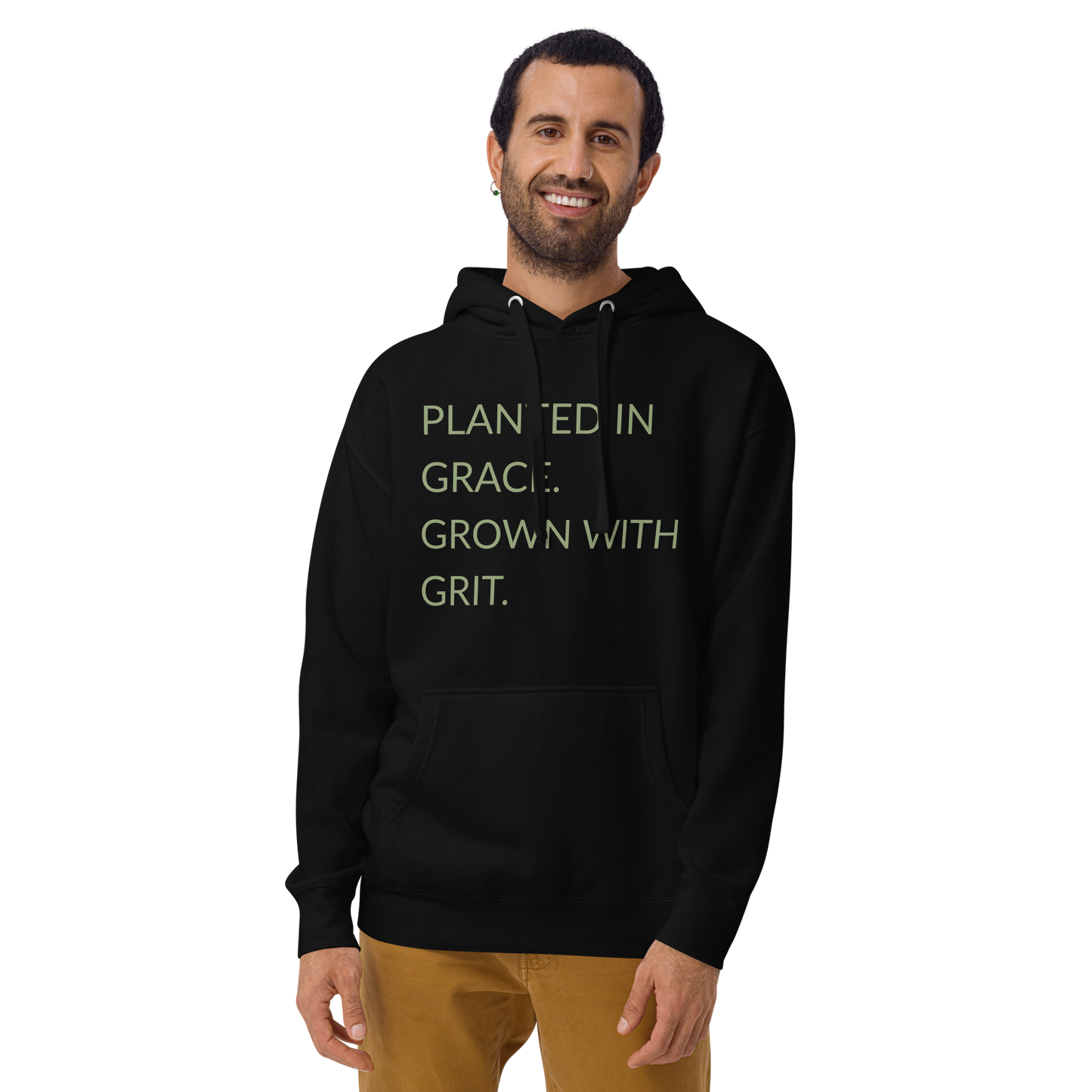 Planted in Grace. Grown with Grit. - Faith Hoodie