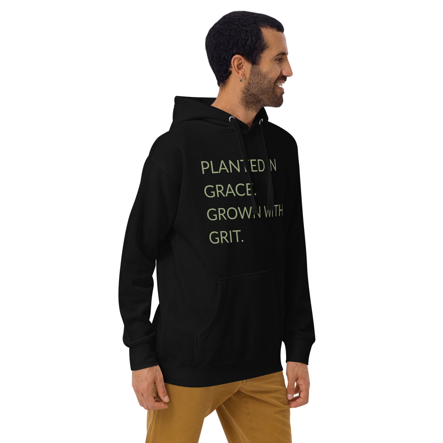 Planted in Grace. Grown with Grit. - Faith Hoodie