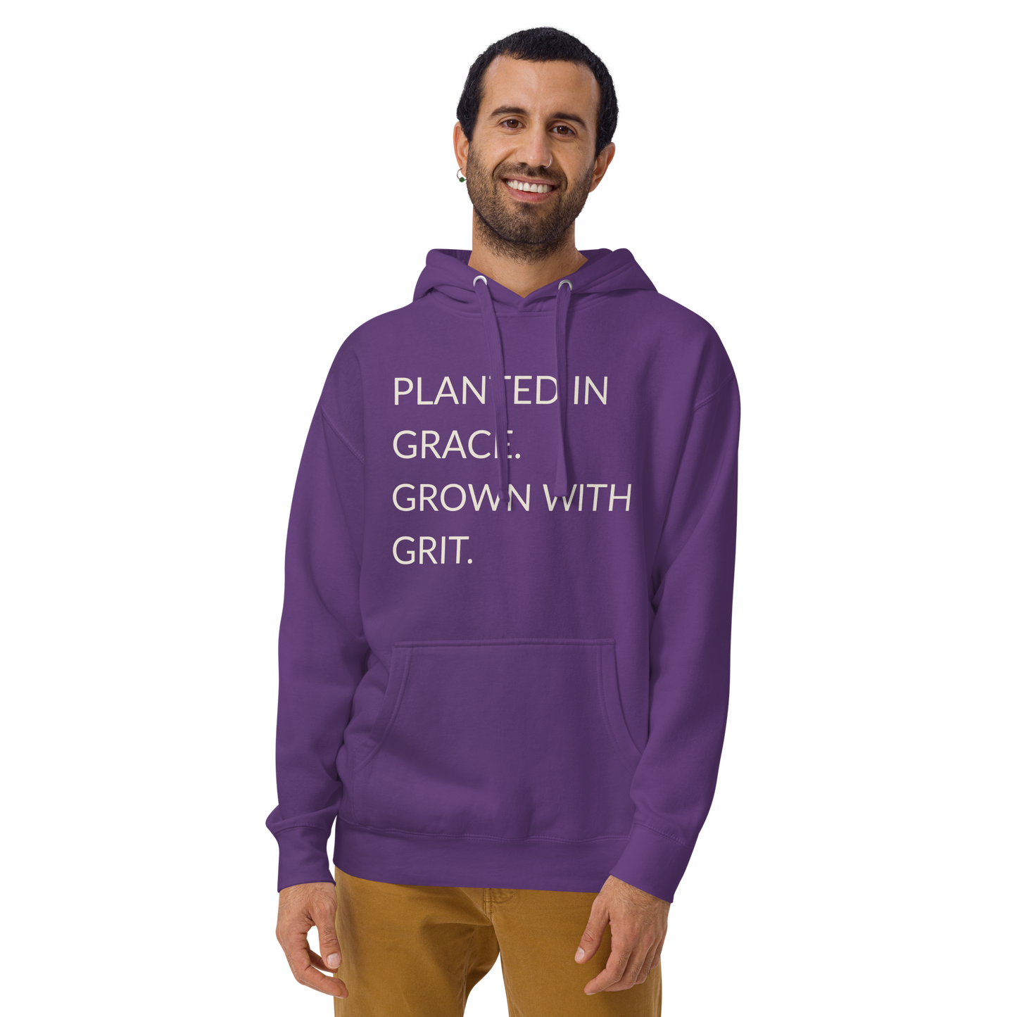 Planted in Grace. Grown with Grit. - Faith Hoodie