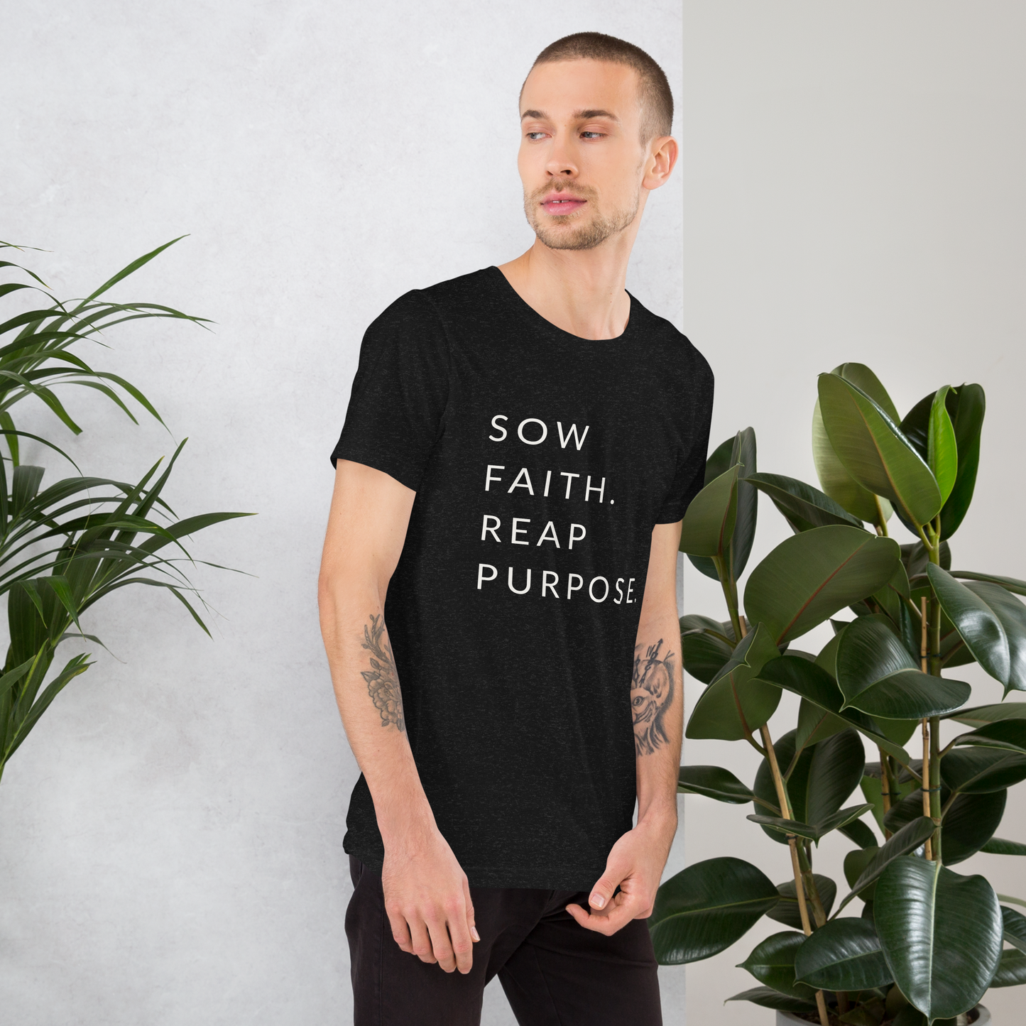 Sow Faith. Reap Purpose. - Faith Tee