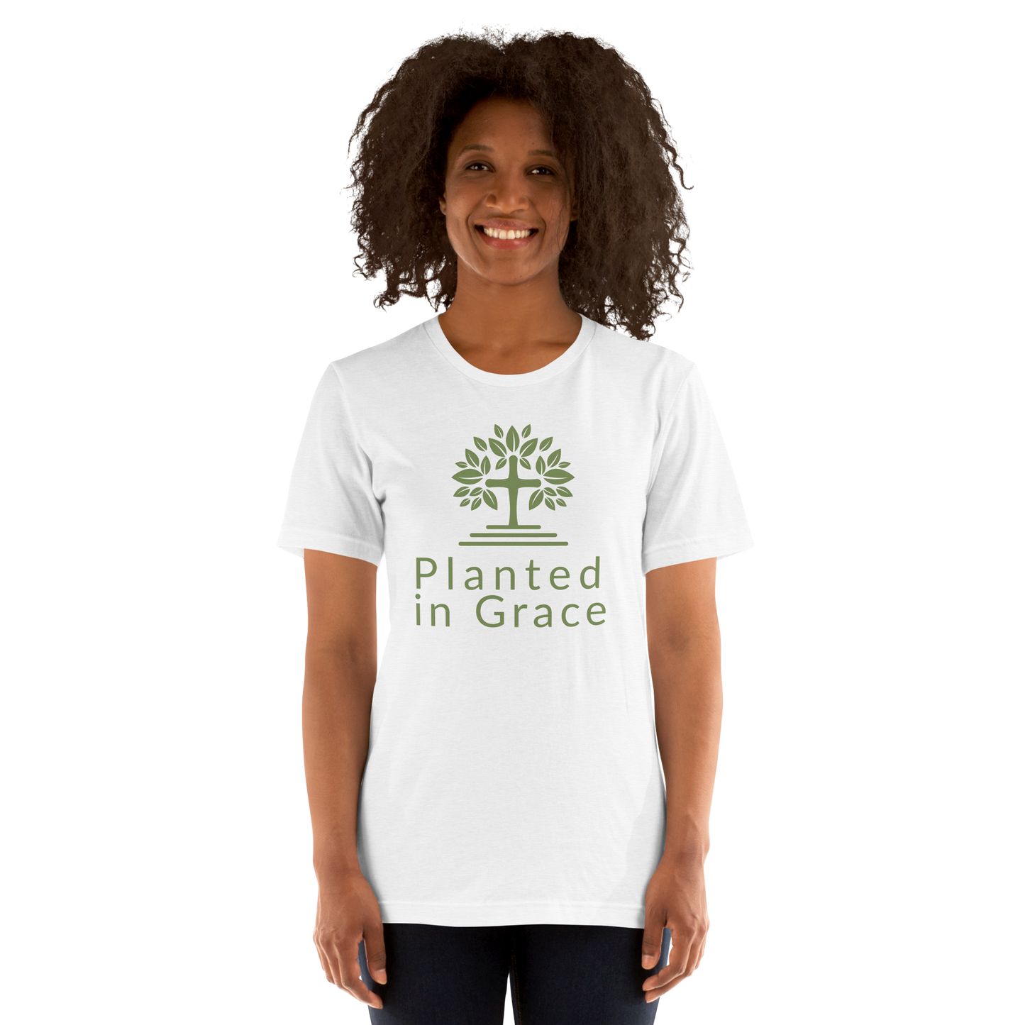 Planted in Grace - Faith Tee
