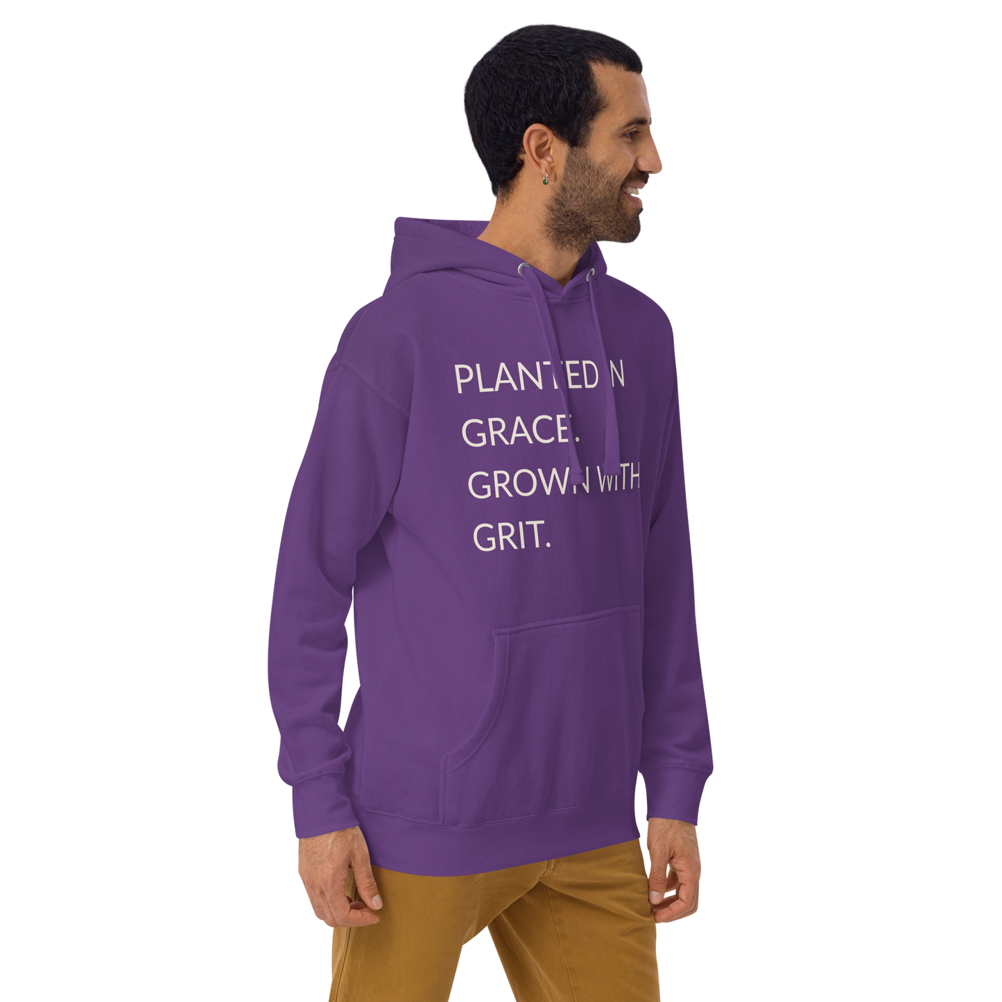 Planted in Grace. Grown with Grit. - Faith Hoodie