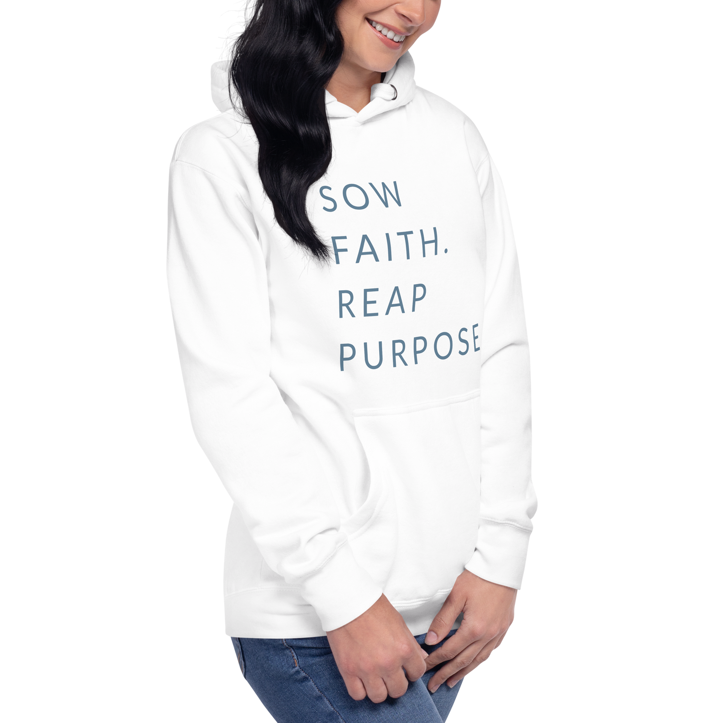 Sow Faith. Reap Purpose. - Faith Hoodie