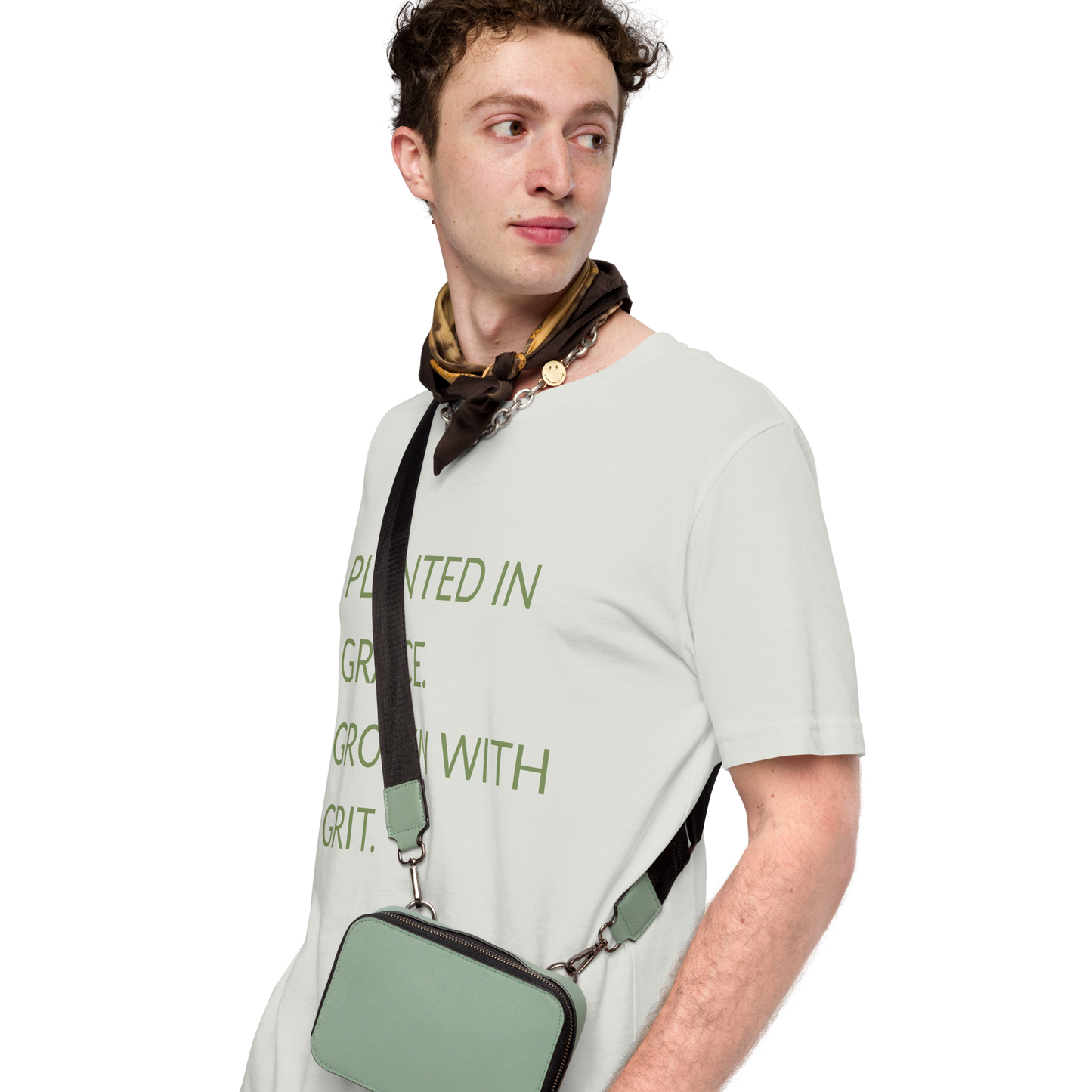 Planted in Grace. Grown with Grit. - Faith Tee