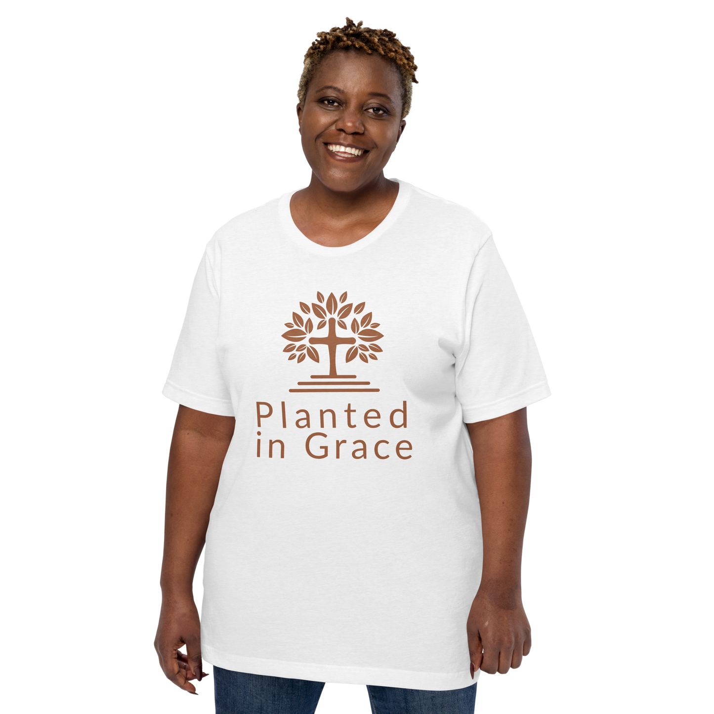 Planted in Grace - Faith Tee